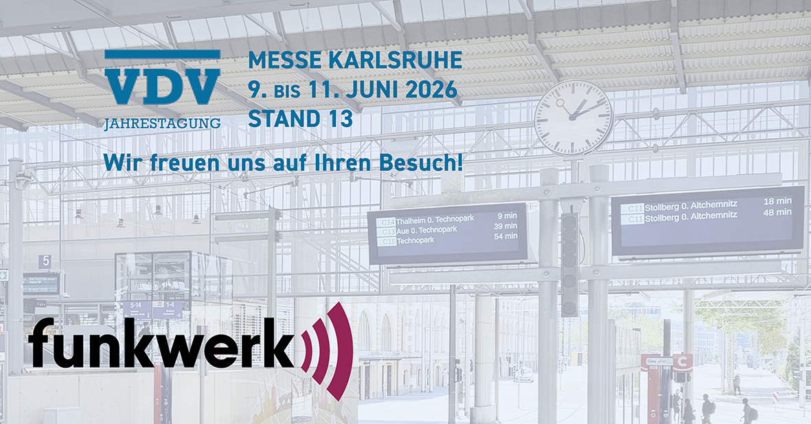 Funkwerk Terminhinweis zur VDV-Jahrestagung